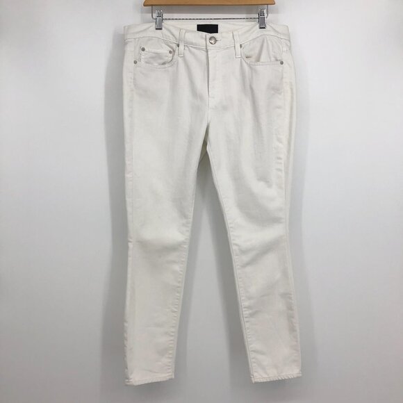 Vince White  denim Relaxed straight leg 5 pocket jeans waist 31 (unisex) - Picture 15 of 16
